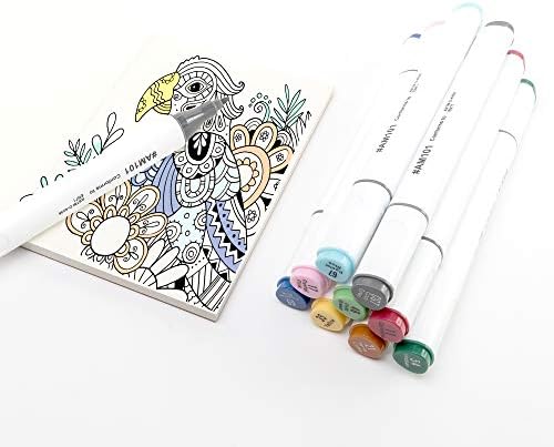 LayFlat Sketchbook - 3.75 x 5.3 Inches - Kraft Blank Note Book, 64 Sheets, Thick 100gsm Paper, for Drawing, Sketching, and journaling