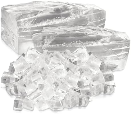 10LB Crystal Clear Gel Wax for DIY Candle Making, Soft & Elastic Jelly Wax for Candle Making & Decorative Accents & Handcraft Scente Candles Supplies.