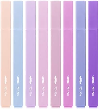 Mr. Pen- Aesthetic Highlighters No Bleed, 10 Pack, Assorted Colors | Chisel Tip, Cute Highlighters Assorted Colors for Journaling, Highlighting, Underlining, Fast Dry, Back to School Supplies