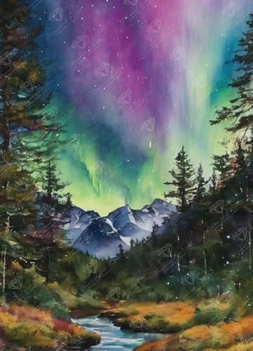 DIAMOND ART CLUB Lunar Reflections Diamond Art Kits for Adults