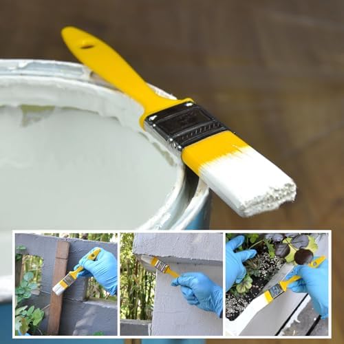 Great Andrew 12 PCS Small Paint Brushes 1 Inch Painting Acrylic