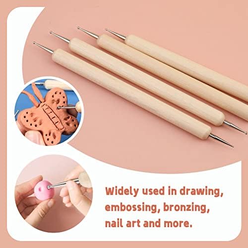 LOKUNN 14 PCS Dotting Tools Ball Styluses Dotting Tools for Painting