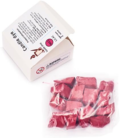 Lilac Candle Wax Dye 2 oz - Candle Color Dye Blocks