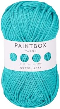 Paintbox Yarns 100% Cotton Aran Yarn 1.76oz / 50g, 93yds / 85m