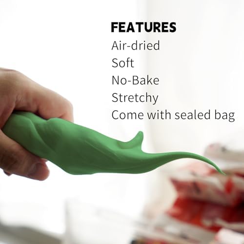 Air Dry Clay Lightweight, Flexible Modeling Clay for Adults Arts and Crafts