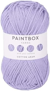 Paintbox Yarns 100% Cotton Aran Yarn 1.76oz / 50g, 93yds / 85m