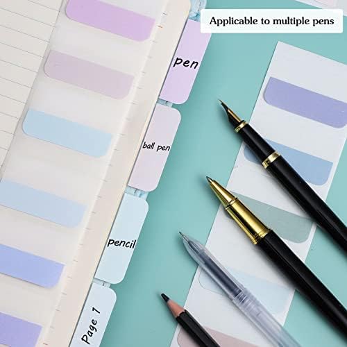 240 Pcs Sticky Index Tabs, Colored Book Tabs for Notebooks, 1.8×1 Inch
