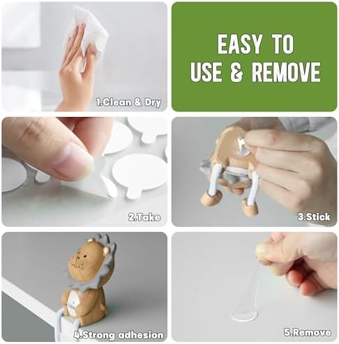 Glue Points Dots Double Sided, 350PCS Double Sided Museum Putty, Sticky Dots for Wall, Posters, Balloons, Crafts - 0.79" Residue Free Sticky Tack, No Damage Mounting Putty for Decorations