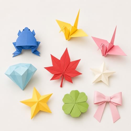 Origami Paper 300 Sheets, 27 Colors 6x6 Inch Double Sided Colored Paper | Square Paper for Kids Folding Crafts, DIY Arts, Scrapbooking, Classroom Projects and Creative Activities