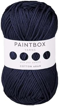 Paintbox Yarns 100% Cotton Aran Yarn 1.76oz / 50g, 93yds / 85m