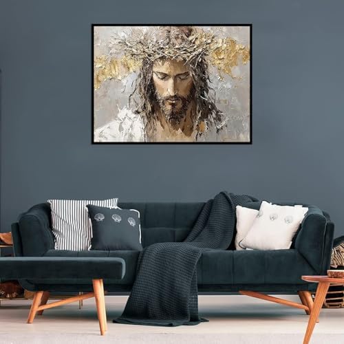 Diamond Art Kits for Adults,Jesus Diamond Painting Kits for Beginner