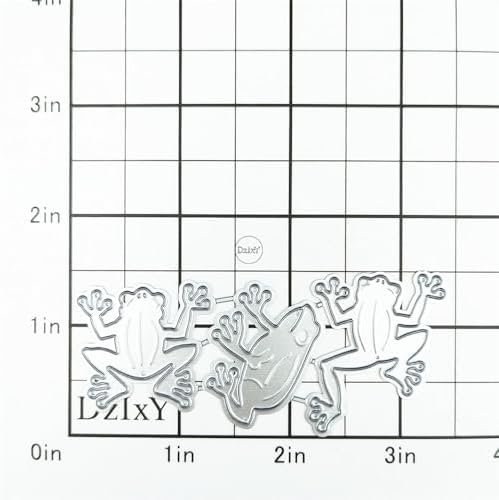 Animal Frogs Metal Cutting Dies for Card Making