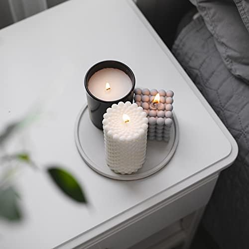 SUPMIND 10oz Matte Black Glass Candle Jars with Lid,12pcs for Candle Making