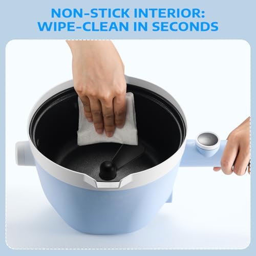 OFFNOVA Self-Stirring Wax Melter kit for Candle Making, 6LB / 3L Large Capacity Digital Temp, Candle Making Kit for Beginners & DIY