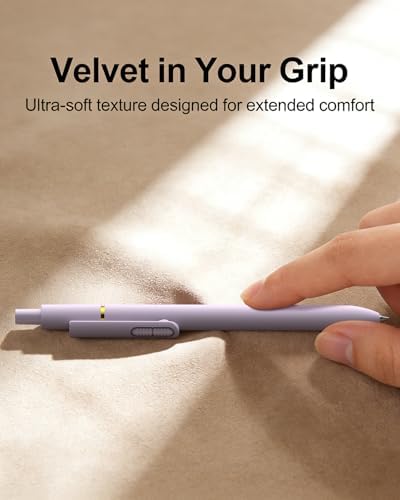 inkipen Blue Ink Fidget Pens, 8 Pcs 0.5mm Fine Point