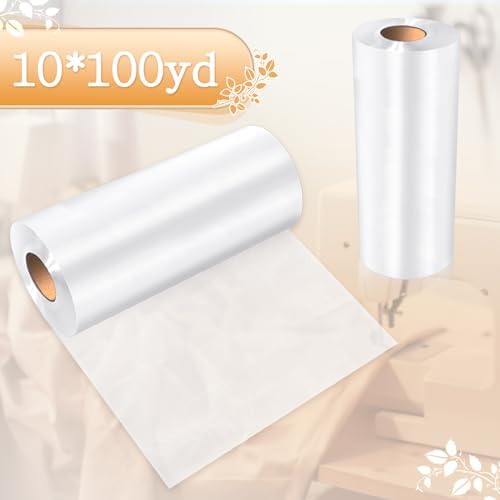 Peryiter 1 Roll 10" x 100 yd Water Soluble Stabilizer for Embroidery