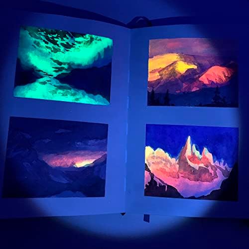 Paul Rubens Watercolor Paint 14 Vibrant Neon Colors Watercolor Tubes
