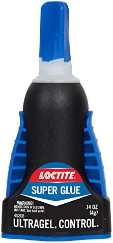 Loctite Super Glue Control Gel & Ultra Liquid for Wood, Metal, Crafts, & Repair, Cyanoacrylate Adhesive Instant Glue, Quick Dry - .14 fl Oz Bottle, Pack of 4