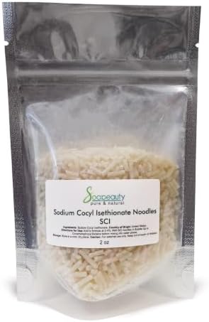 Sodium Cocoyl Isethionate SCI Noodles Surfactant for Hair Skin 2 oz