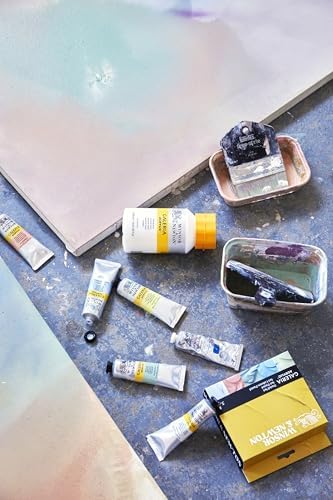 Winsor & Newton Galeria Acrylic Paint Set, 5 x 60ml (2-oz) Tubes, Pastel