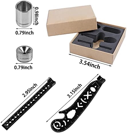 Multi-Function Drawing Tool, EDC Stationery Multifunction Scale Ruler, Versatile Circle Drawing Tool for Designers Architects Artists Student