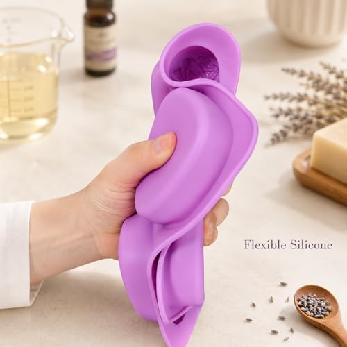 2Pack Rose Silicone Soap Mold Butterfly Soap Making Mold Embossed Floral Silicone Mold Vintage Rose Embossed Mold Handmade Soap Mold for Soap Candle Lotion Bath Bombs Resin Wax Cake Chocolate Candy