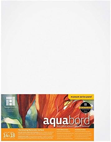 Ampersand Aquabord Panel for Watercolor and Gouache, 1/8 Inch Depth, 14X18 Inch (CBT14)