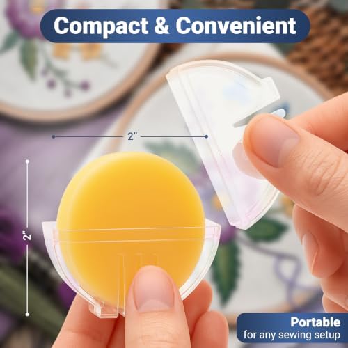 Thread Wax and Thread Conditioner - for Sewing and Gloss Threads Waxer. Magic Conditioner for Hand Sewing Embroidery. Hand Quilting Supplies to Strengthen and Reduce Knots