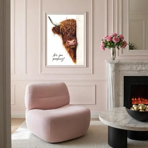 Highland Cow Diamond Art Kits for Adults Diamond Painting Kit for Beginner
