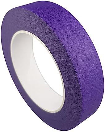 Purple Masking Tape, 1 Inch x 55 Yards, 2 Rolls