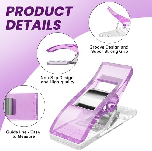 100PCS Sewing Clips with Storage Box
