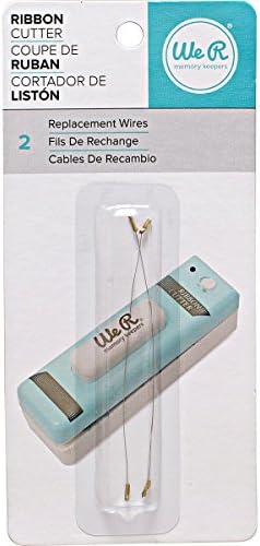 We R Memory Keepers American Crafts 0633356631040 Miscellaneous Basic Tools-Replacement, Ribbon Cutter Wires, Multi-Colour