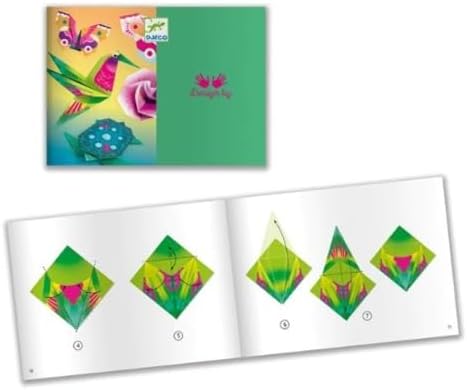 DJECO Origami Paper Craft Kit - Tropics (Level 3)