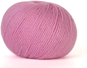 100% Baby Alpaca Yarn for Knitting & Crocheting - Set of 3 Skeins of Premium Yarn DK - Lightweight, Hypoallergenic & Thermal Peru Made - Ideal for Delicate Projects (RE104 - Light Orchid)