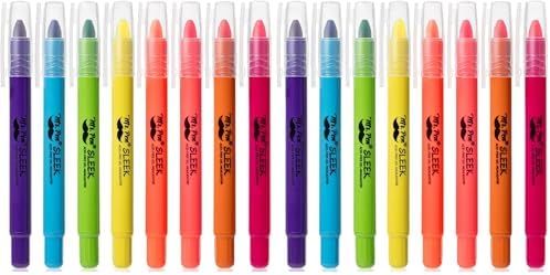 Mr. Pen No Bleed Gel Highlighter, Bible Highlighters, Assorted Colors, Pack of 16