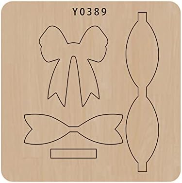 Bow Cut Die, Hair Bow Cut Die, Bowknot Template, Bow Making Die
