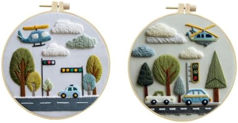 Embroidery Kit for Adult Craft Lovers, Embroidery DIY Starter Kit