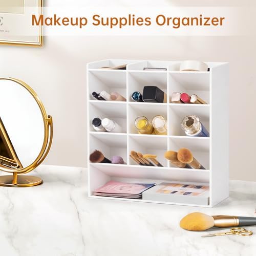 BEYGORM Acrylic Vertical Marker Organizer for 150 Markers, Desk Orgaizer