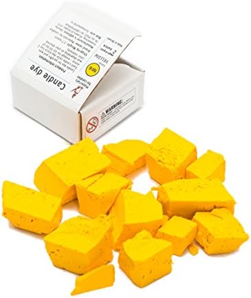 Yellow Candle Wax Dye 2 oz - Candle Color Dye Blocks