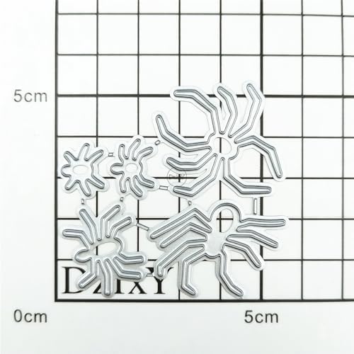Halloween Animal Spiders Metal Cutting Dies for Card Making