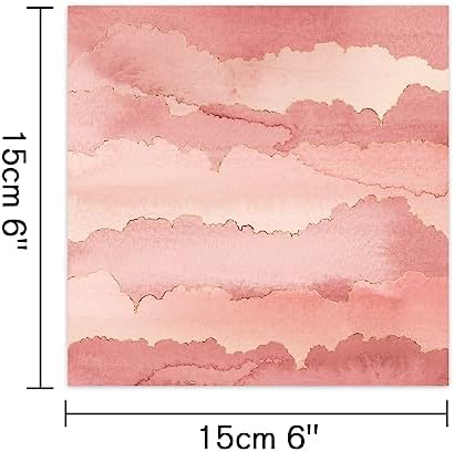 Scrapbook Paper, 24 Sheets 6"×6" 160gsm Single-Sided Patterned Cardstock