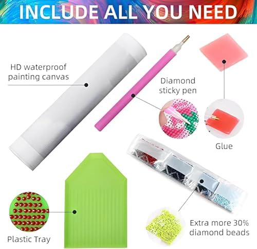 XUCNWL Diamond Art Kits for Adults,Sewing Machine 5D Diamond Painting Kits
