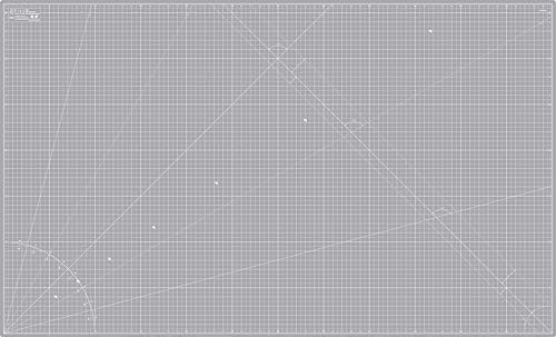 Elan Cutting Mat 36x60 Gray, Extra Large Self Healing Cutting Mat 36 x 60 Inch, 5-Ply Craft Board Gray, Hobby Board for Sewing and Quilting
