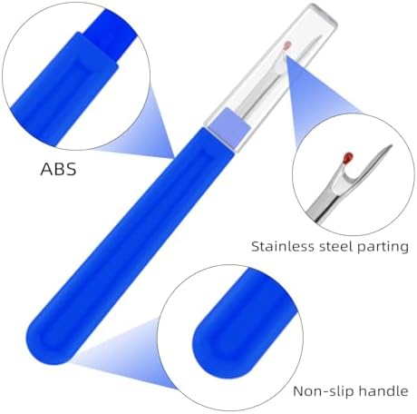 12 PCS Seam Ripper Stitch Remover Tool Sewing Thread Removing Seams Rippers Kit Removing Unwanted Hems and Seams Small Thread Cutter for Crafting Handy Embroidery Removing Tools Scissors Unpicker