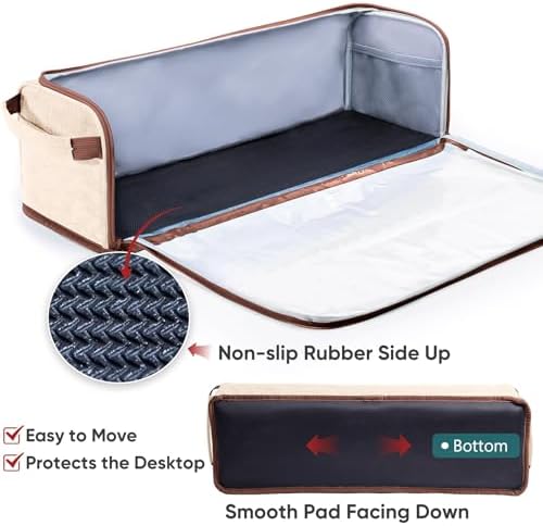 Full-Enclosed Dust Cover for CRI Cut Cutting Machine with Storage Pockets