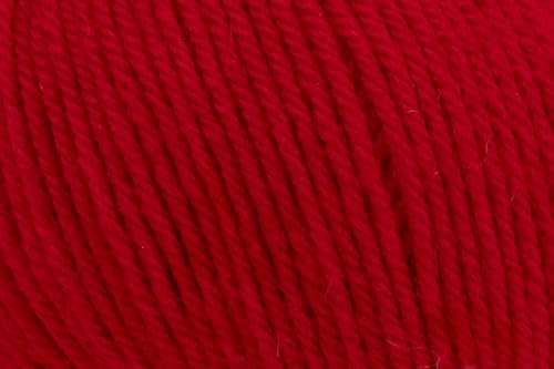 100% Baby Alpaca Yarn for Knitting & Crocheting - Set of 2 Skeins of Premium Yarn DK - Lightweight, Hypoallergenic & Thermal Peru Made - Ideal for Delicate Projects (RE020 - Red)