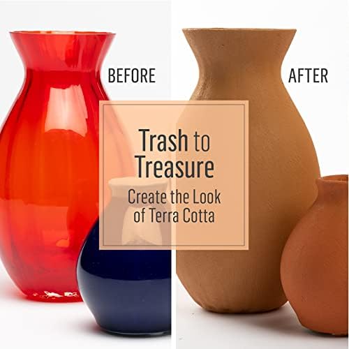 FolkArt Terra Cotta Acrylic Paint Set, Essentials 6 Piece DIY Terra Cotta Acrylic Paint Kit Featuring 6 FolkArt Colors For DIY Indoor & Outdoor Multi-Surface Craft Projects, 7592