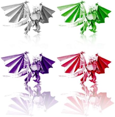 140 Sheets 6"x 6" 7-Color Foil Cardstock Folding Paper - Metallic Mirror Finish, Ideal for DIY Cards, Invitations, Scrapbooking & Arts Crafts