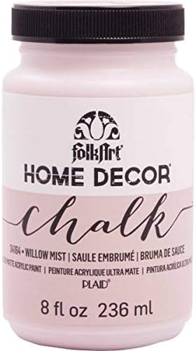 FolkArt Home Decor Chalk Furniture & Craft Paint in Assorted Colors, 8 ounce, Willow Mist