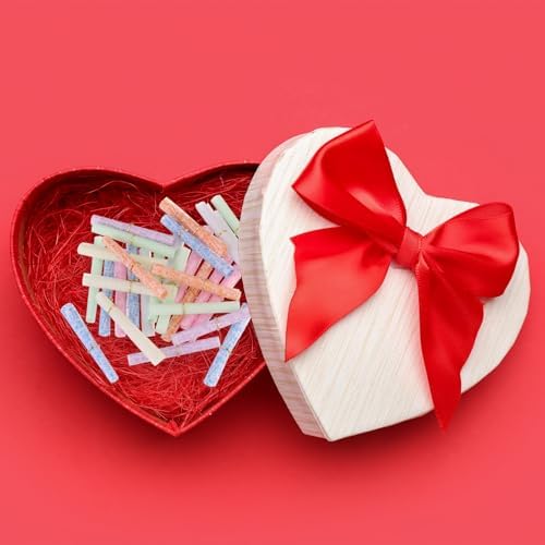 MECCANIXITY Mini Vintage Message Paper Scrolls, 100Pcs Valentine Message Paper, Lucky Wish Paper Roll for Party Birthday, Rose